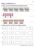 Counting Objects and Filling Missing Numbers