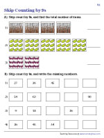 Counting Objects and Filling Missing Numbers