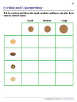 Sorting Based on Size