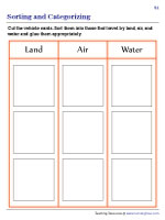 Sorting Vehicles into Land, Air, and Water