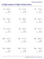 Subtracting 3-Digit and 2-Digit Numbers - Regrouping