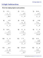 Identifying Missing Digits