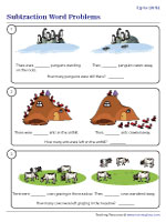 Subtraction within 10 | Word Problems