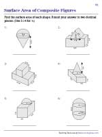 Surface Area of Composite Figures