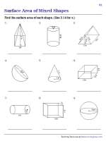 Surface Area of Solid Figures