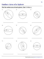 Surface Area of a Sphere