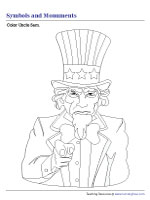 Coloring Uncle Sam