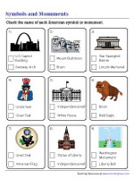 Identifying U.S. Symbols and Monuments - MCQ