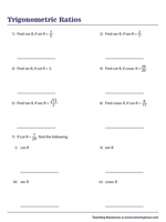 Trigonometric Ratios