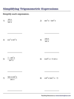Simplifying Trigonometric Expressions