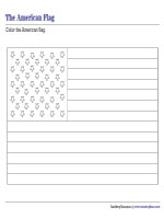 Coloring the American Flag