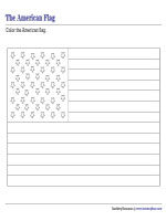 American Flag Worksheets