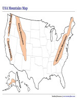 Mountain Ranges in the USA