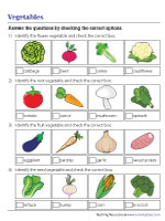 Choosing the Type of Vegetable