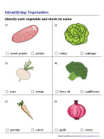 Recognizing Vegetables