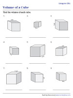 Volume of Rectangular Prisms - Cubes
