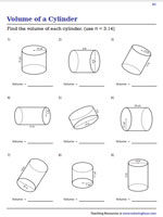 Volume of Cylinders