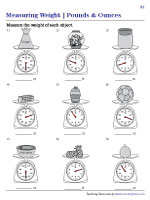 Measurement for Kids: How to Compare Weights with a Balance Scale