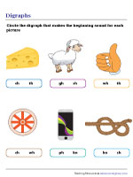 Digraph Worksheets