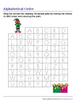 Alphabetical Order Worksheets