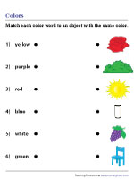 Colors Worksheets