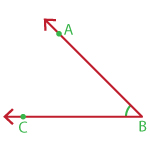 Naming an angle using vertex