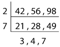 GCF of 3 numbers 2