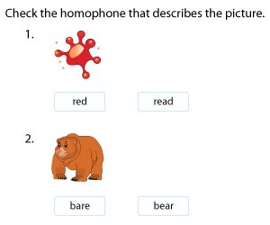 Homophones