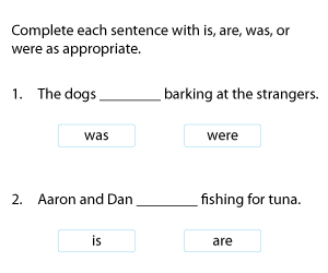 Commonly Confused Words Is, Are, Was, and Were