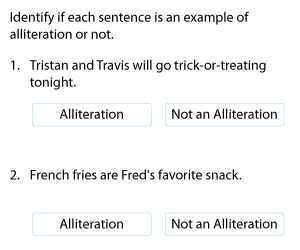 Identifying Alliteration