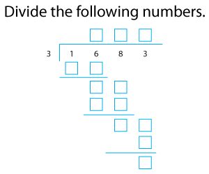 Dividing 4-Digit by 1-Digit Numbers | With No Remainders