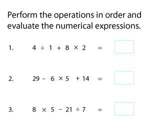 Add, Subtract, Multiply, and Divide | DMAS
