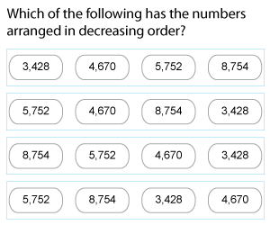 Arranging 4-Digit Numbers in Ascending and Descending Order