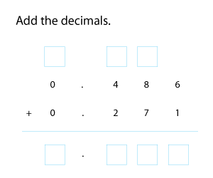 Adding Decimals | Three Decimal Places
