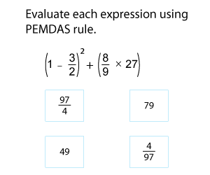 Order of Operations Using PEMDAS