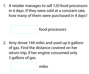 Unitary Method Word Problems | Customary
