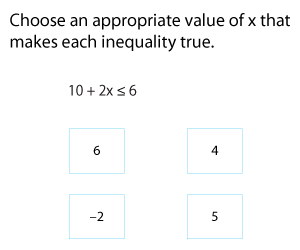 Identifying Solutions of Two-Step Inequalities
