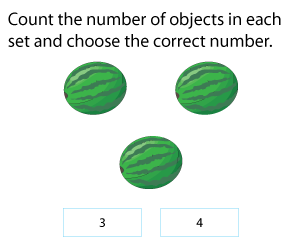 Counting Pictures up to 5