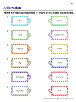 Matching Words and Creating Alliterations - 2