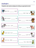 Animal Analogies - 3