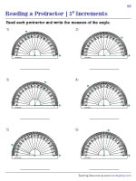 Reading a Protractor - 2