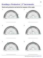 Reading a Protractor - 3