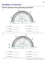 Measuring Angles with a Common Vertex