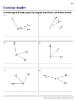 Naming Angles using Three Points - 2