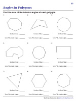 Finding the Sum of Interior Angles of Polygons - 2
