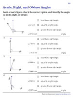 Classifying Acute, Obtuse, and Right Angles Using Reference - 2