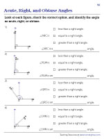 Classifying Acute, Obtuse, and Right Angles Using Reference - 3
