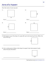 Area of Squares | Basic - 2