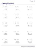 Adding Decimals in Tenths | Standard - 2