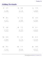 Adding Decimals in Tenths | Standard - 3